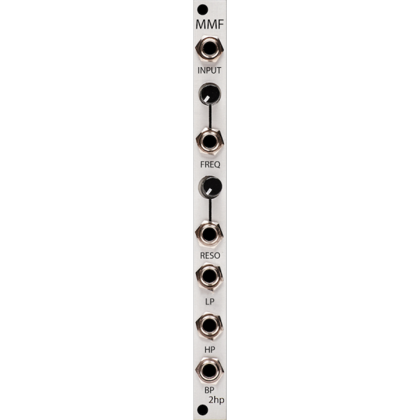 2HP MMF Eurorack Multi Mode Filter Module (Silver)