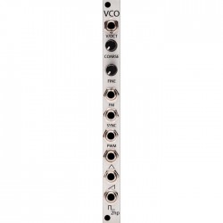 2HP VCO Eurorack Voltage Controlled Oscillator Module (Silver)