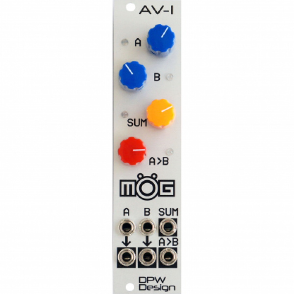 DPW Design AV-1 Eurorack Dual Attenuverter Module DPW Design AV-1 Eurorack Dual Attenuverter Module