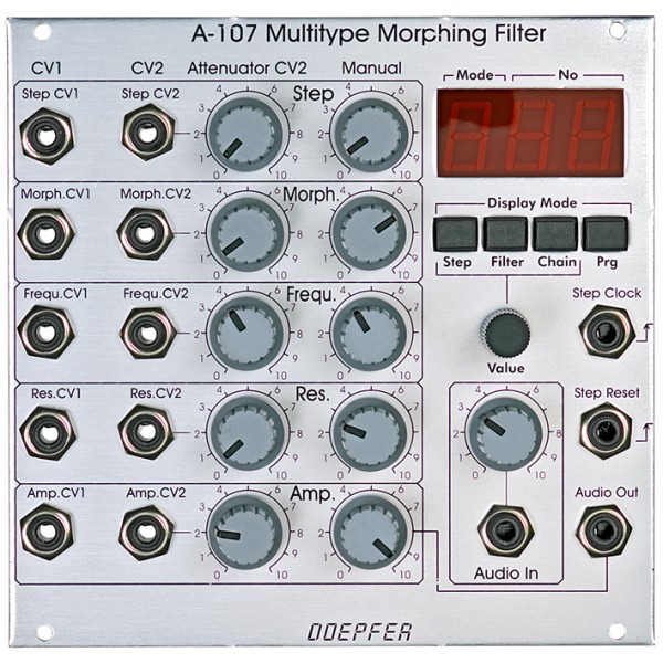 Doepfer A-107 Eurorack Multitype Morphing Filter Module