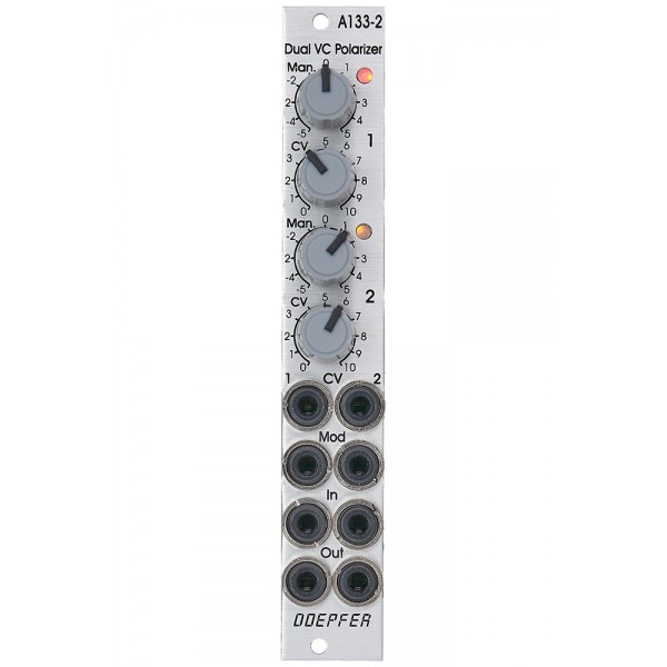 Doepfer A-133-2 Eurorack Dual Voltage Controlled VCA / Polarizer / Inverter / Ring Modulator Module