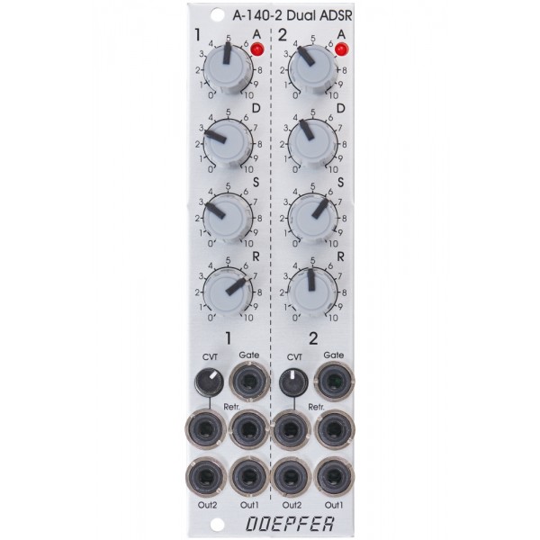 Doepfer A-140-2 Eurorack Dual Mini ADSR Envelope Generator Module