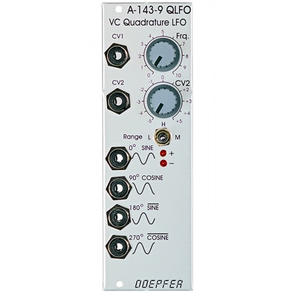 Doepfer A-143-9 Eurorack Voltage Controlled Quadrature Low Frequency Oscillator VCO Module