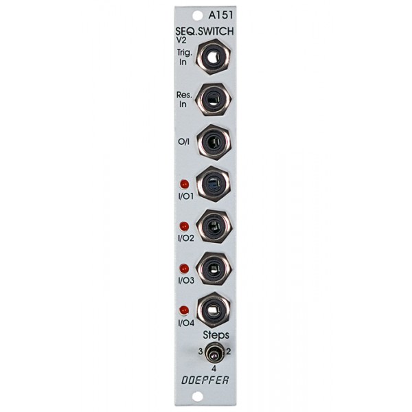 Doepfer A-151 Eurorack Quad Sequential Switch Module