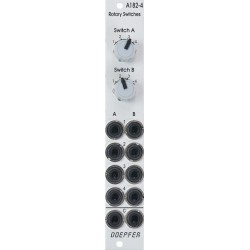 Doepfer A-182-4 Eurorack Dual Rotary Switches Module