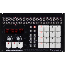 Erica Synths Drum Sequencer Eurorack 16 Channel Trigger Sequencer Module