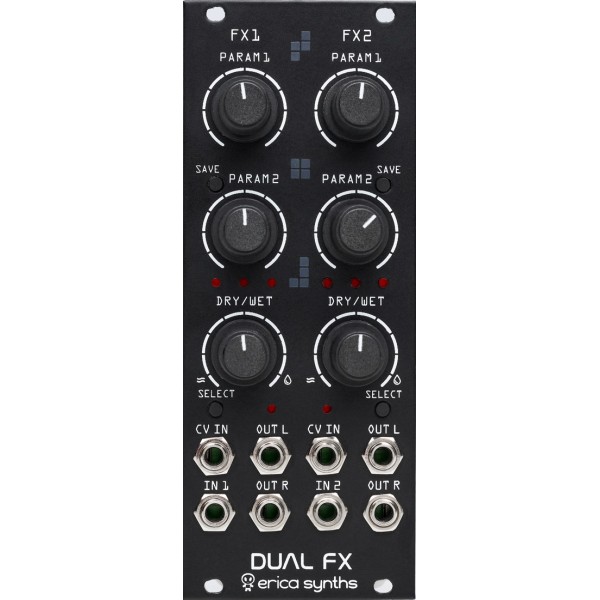 Erica Synths Dual FX Eurorack Effects Module