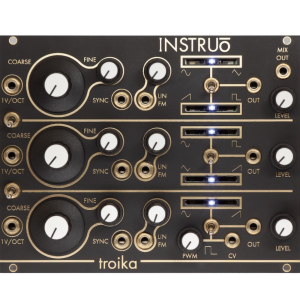 Instruo Troika Eurorack Triple Analogue Oscillator Module