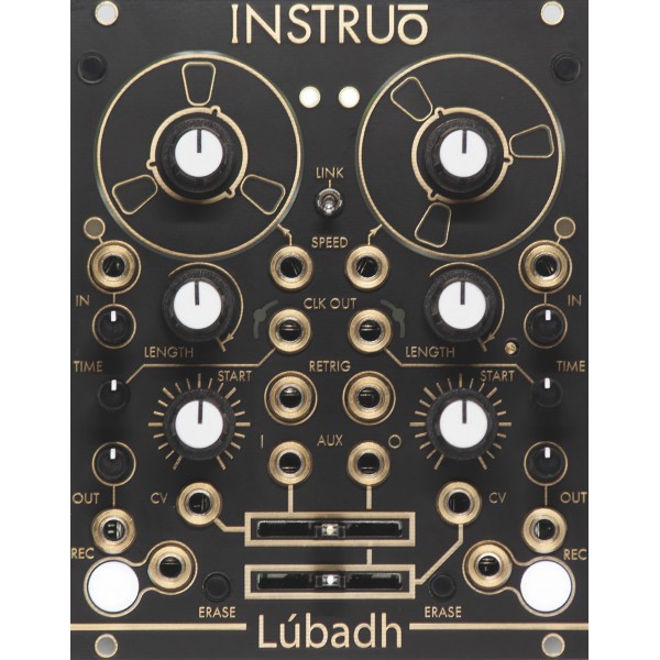 Instruo Lubadh Eurorack Dual Channel Audio Looper Module