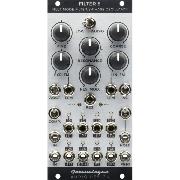 Joranalogue Filter 8 Eurorack Multimode Filter / 8 Phase Oscillator Module