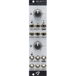 Joranalogue Select 2 Eurorack Dual Gated Precision Control Voltage Processor Module