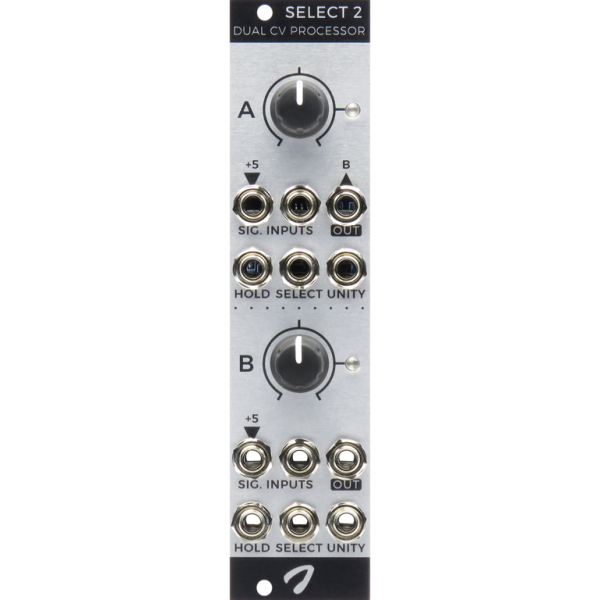 Joranalogue Select 2 Eurorack Dual Gated Precision Control Voltage Processor Module
