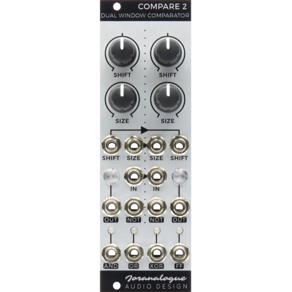 Joranalogue Compare 2 Eurorack Dual Window Comparator Module