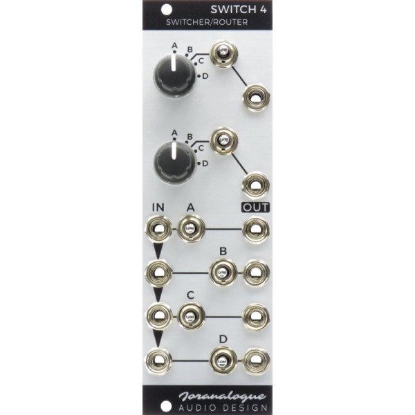 Joranalogue Switch 4 Eurorack Performance Switcher / Router Module
