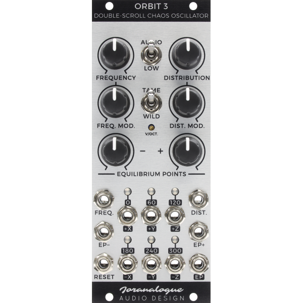 Joranalogue Orbit 3 Eurorack Double Scroll Chaos Oscillator Module