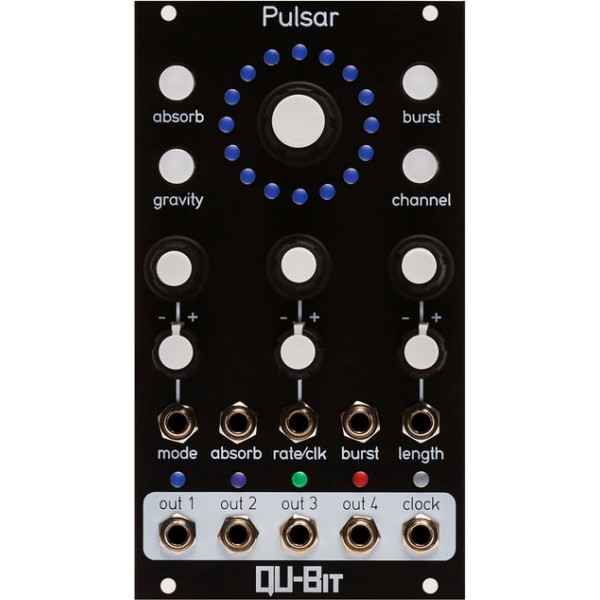Qu-Bit Electronix Pulsar Eurorack 4 Channel Burst Generator and Sequencer Module