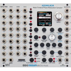 Rossum Electro-Music Assimil8or Eurorack Multi Timbral Phase Modulation Sampler Module