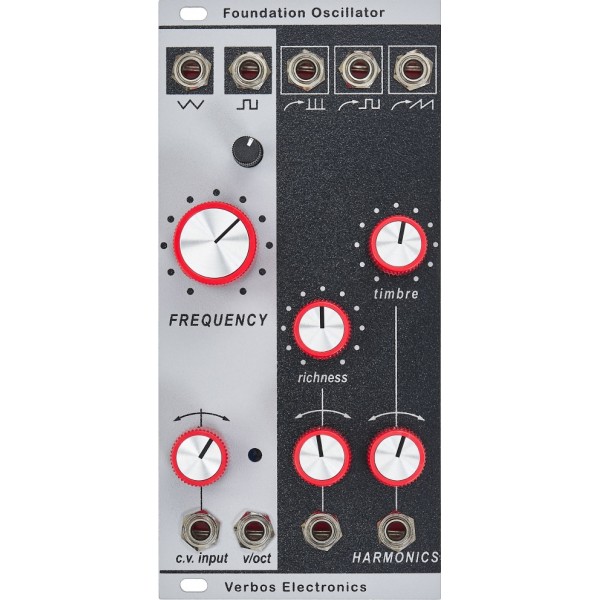 Verbos Electronics Foundation Oscillator Eurorack Voltage Controlled Oscillator Module