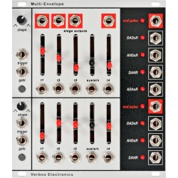 Verbos Electronics Multi-Envelope Eurorack Dual Envelope Generator Module