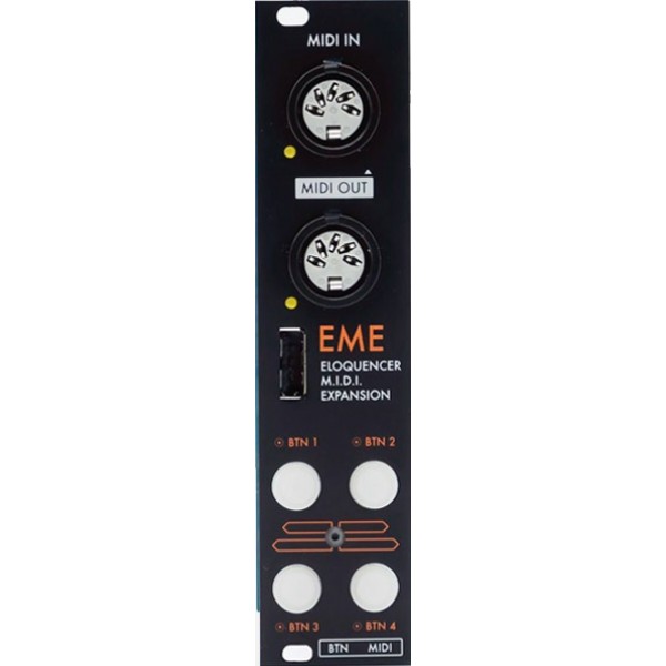 Winter Modular EME (Black) Eurorack MIDI Expansion Module