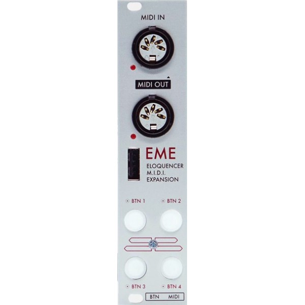 Winter Modular EME (Silver) Eurorack MIDI Expansion Module